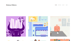 Desktop Screenshot of delaneygibbons.com